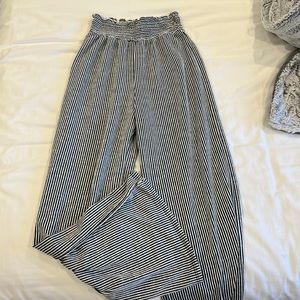NWT Striped Linen Pants